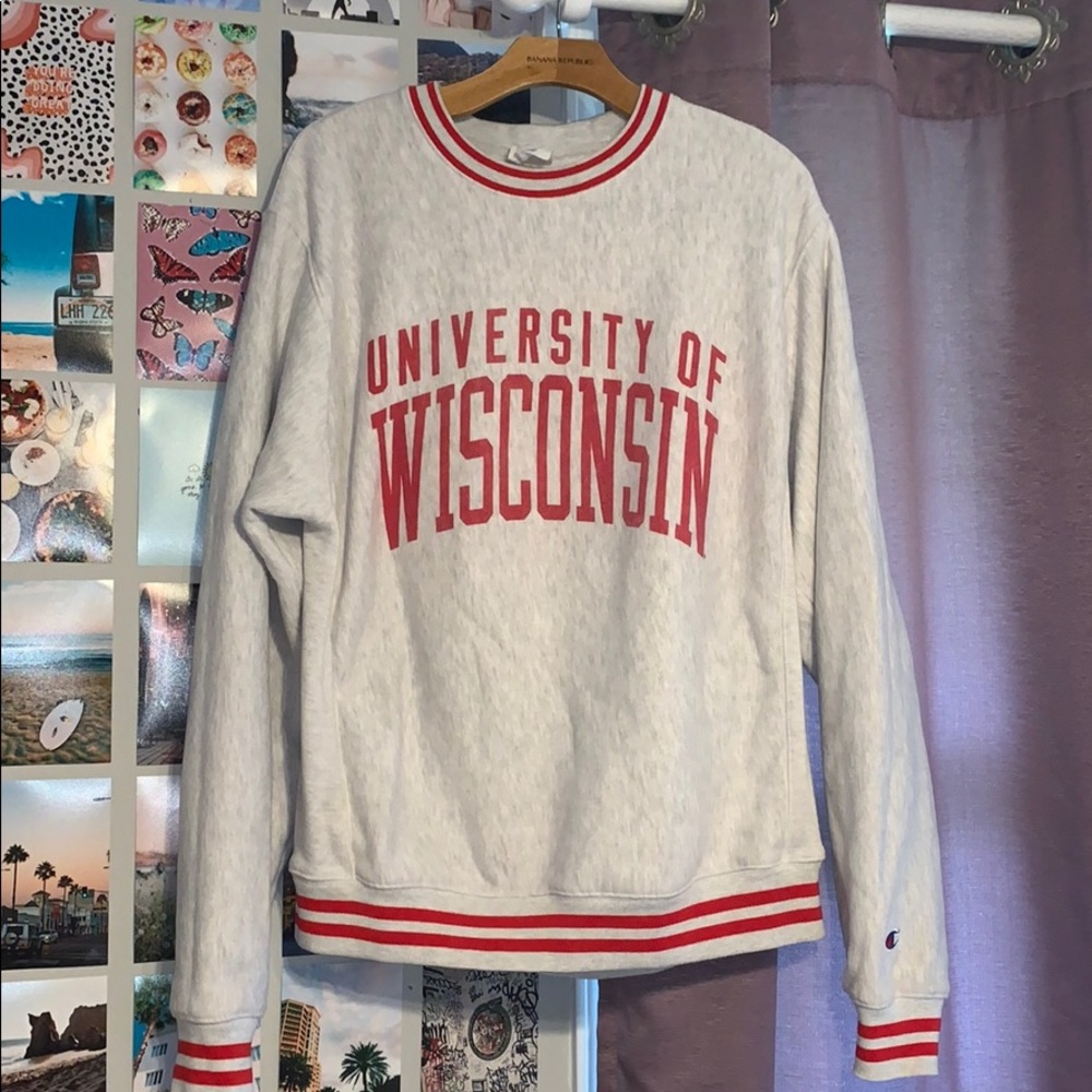 Men’s Champion University of Wisconsin Sweatshirt